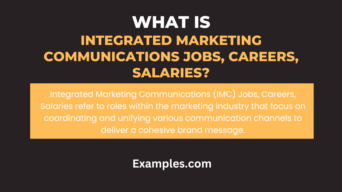 what is integrated marketing communications jobs careers salaries