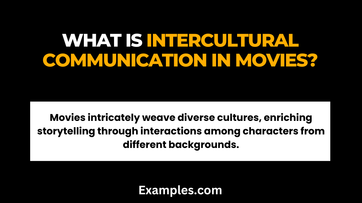 what is intercultural communications in movies