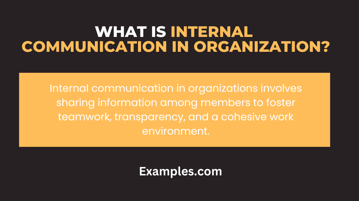 what is internal communication in organization