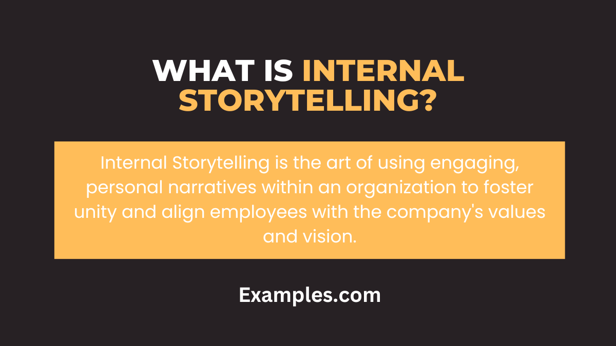 what is internal storytelling