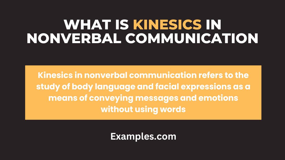 kinesics nonverbal communication essay