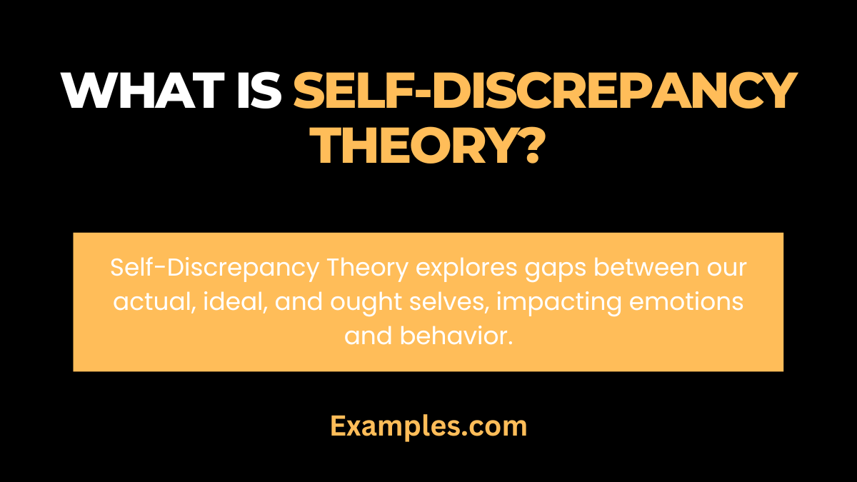 what is self discrepancy theory