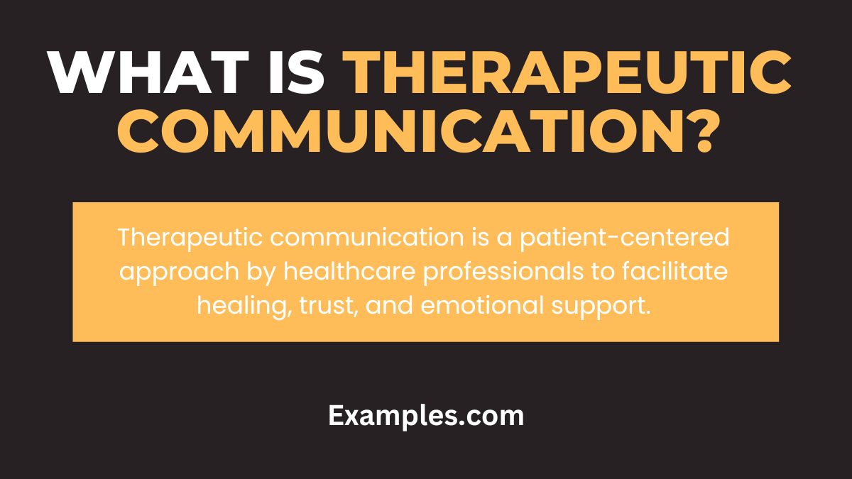 what-is-therapeutic-communication