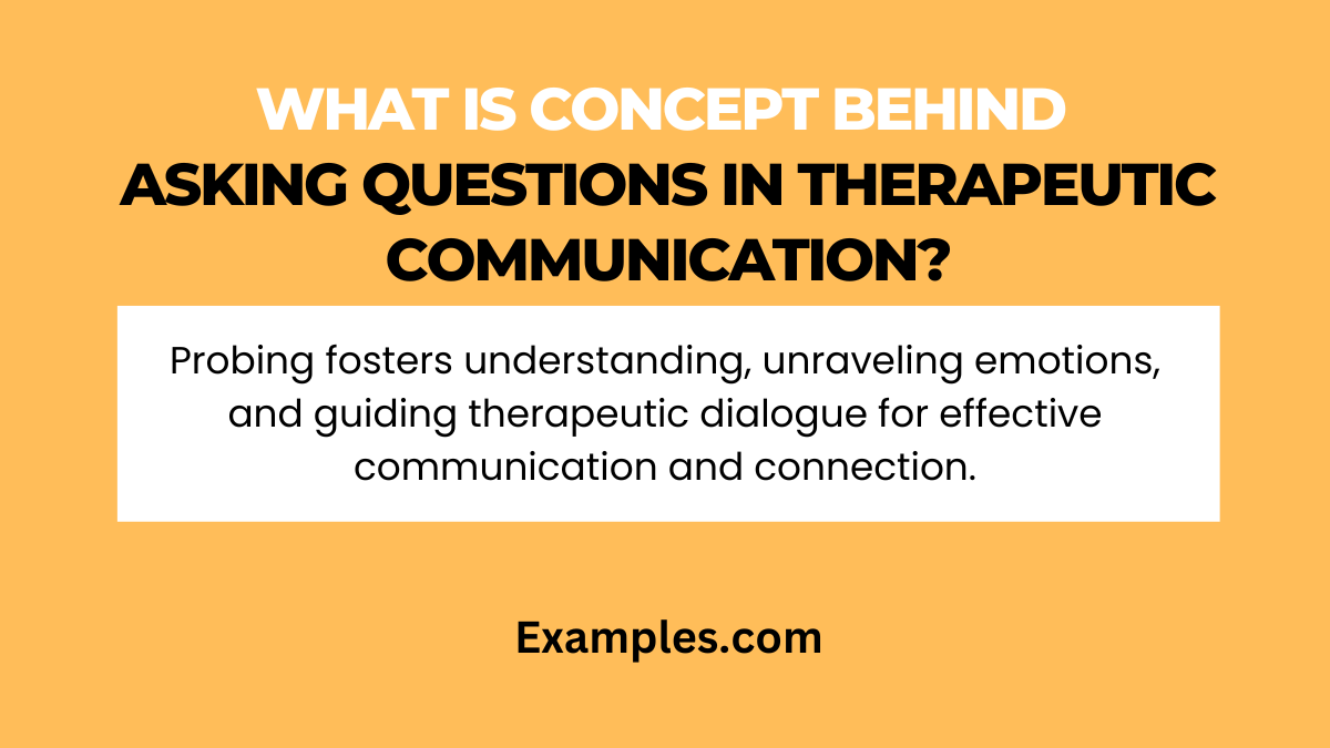Asking Questions in Therapeutic Communication 19+ Examples