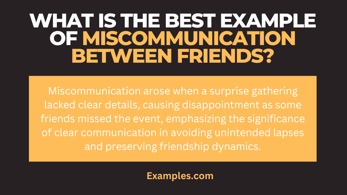 what is the best example of miscommunication between cultures 1