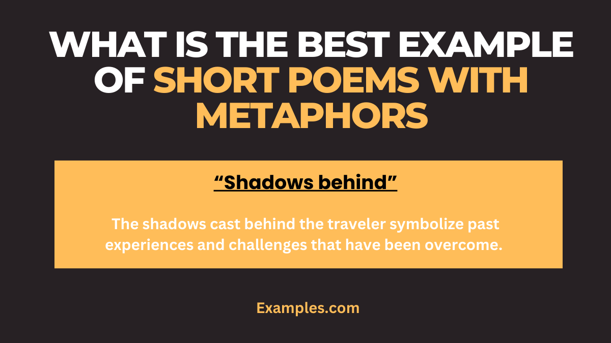 what is the best example of short poems with metaphors