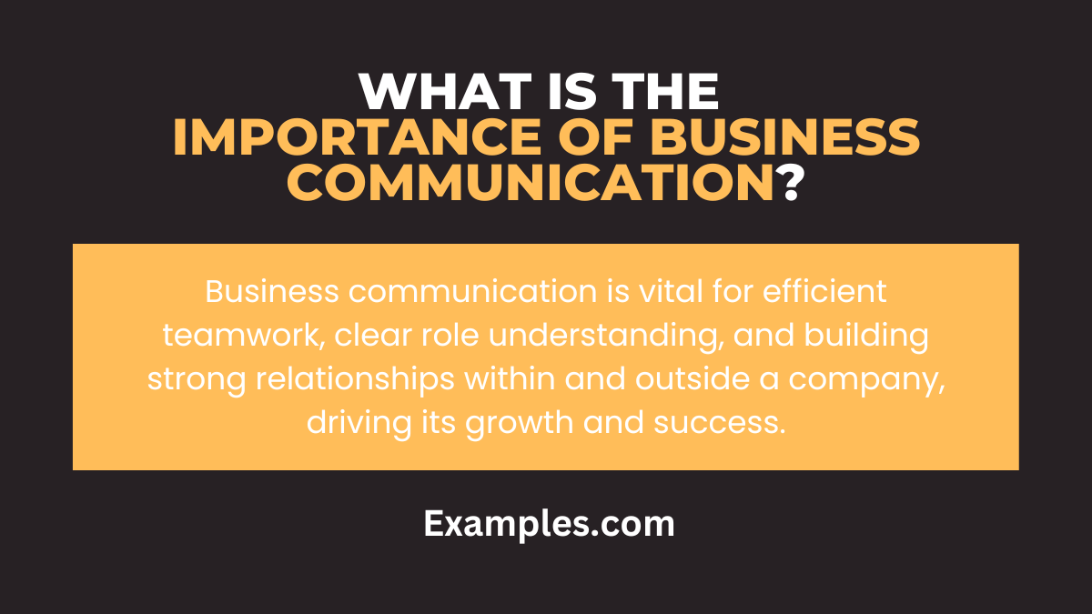 What is the Importance of Business Communication