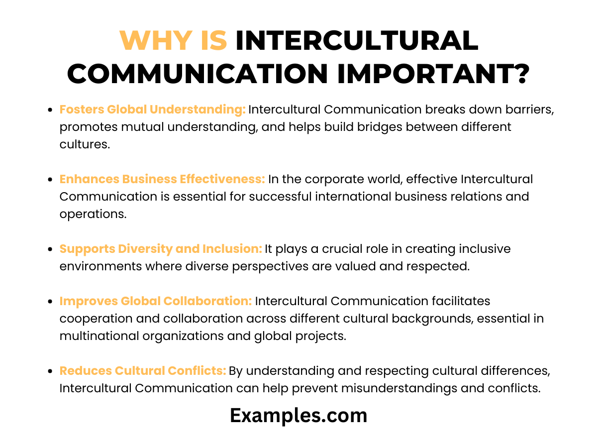 why is intercultural communication important