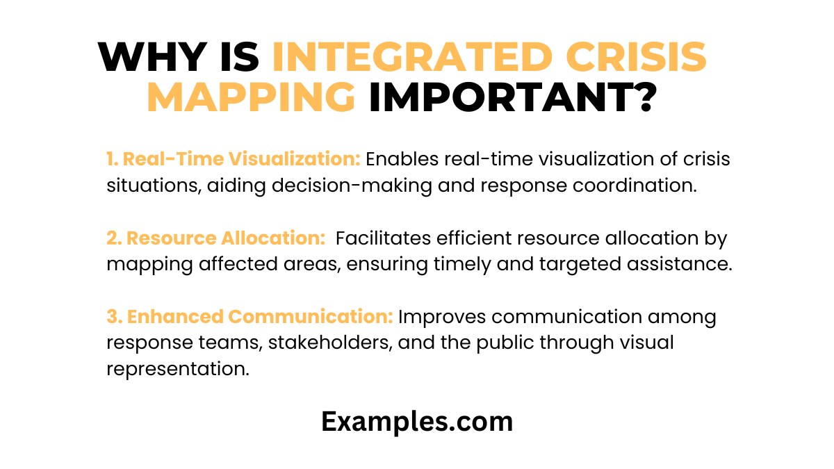 why is integrated crisis mapping important