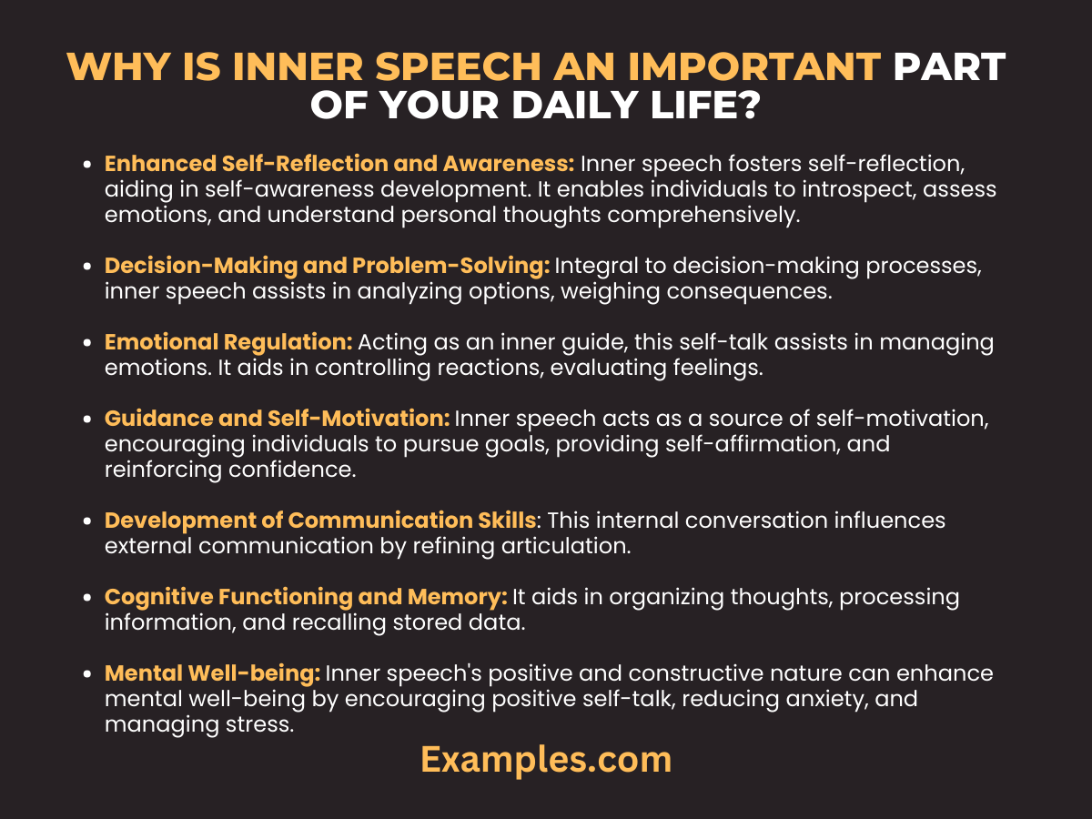 a inner speech meaning