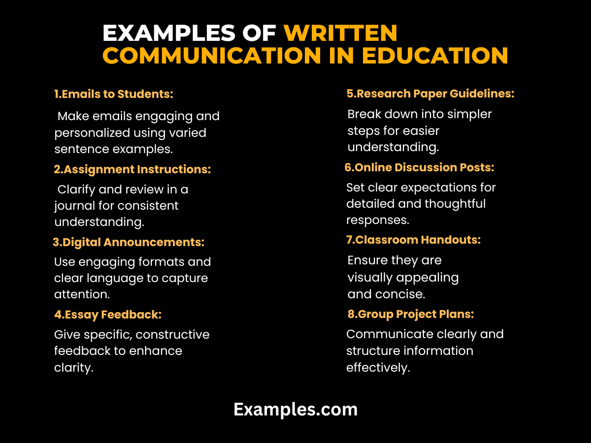 written-communication-in-education-examples