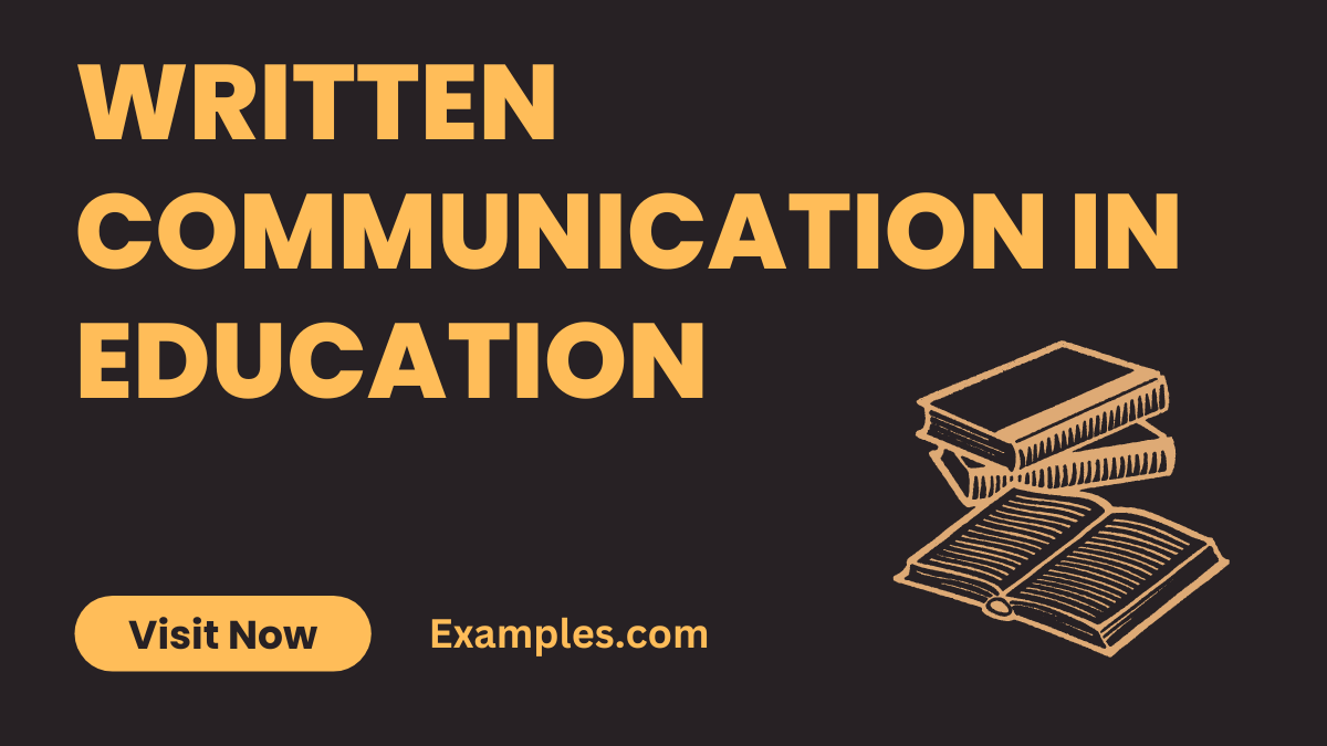 Written Communication in Education