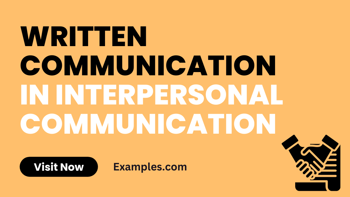Written Communication in Interpersonal Communication