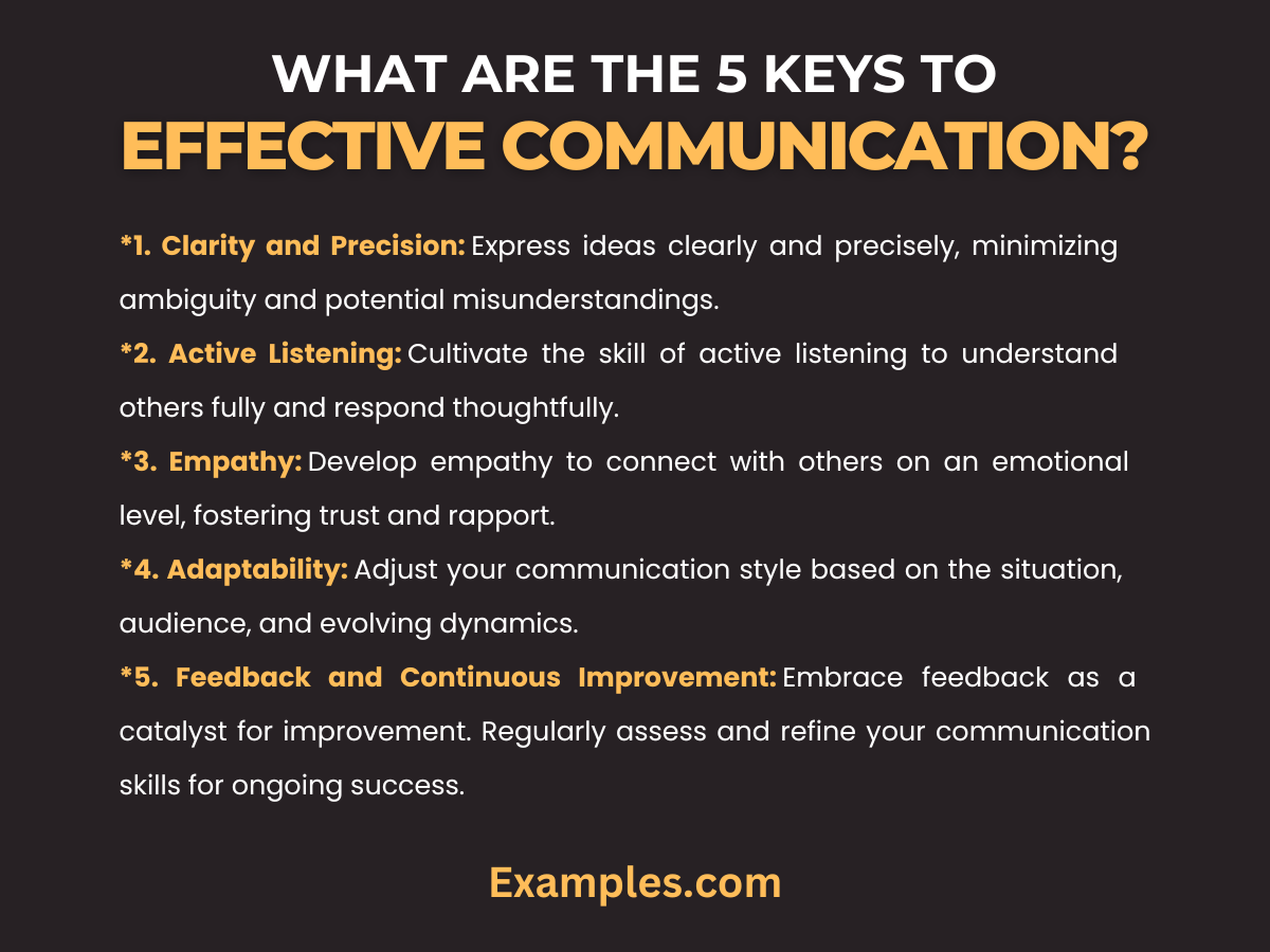 effective communication skills 