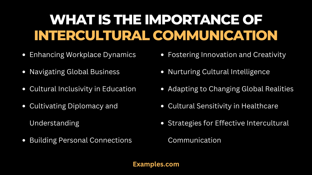 what is the importance of intercultural communication