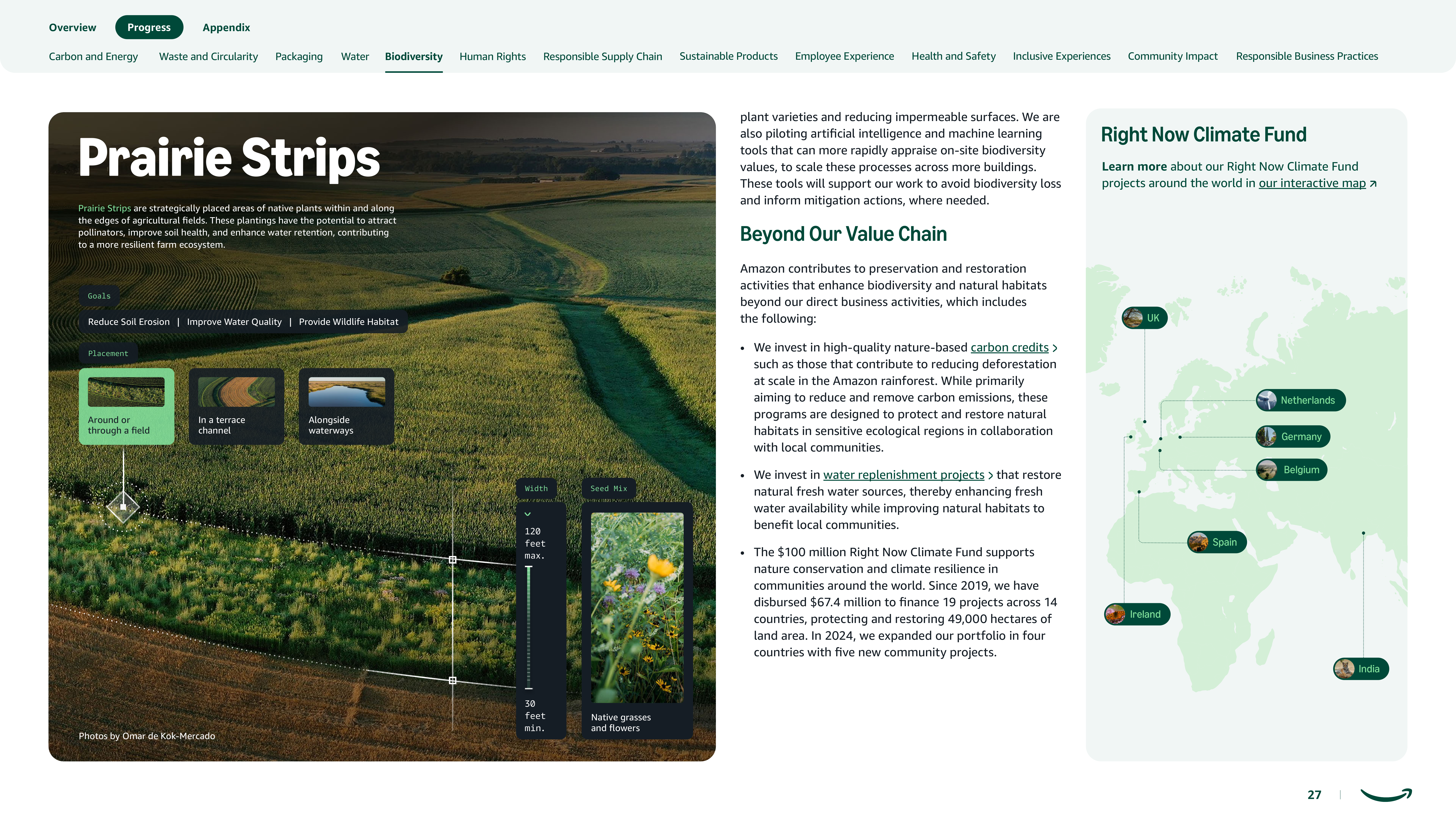 Amazon Sustainability Report — page 27