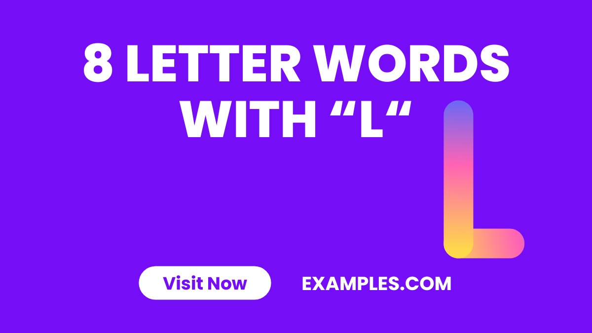 8 Letter Words with L