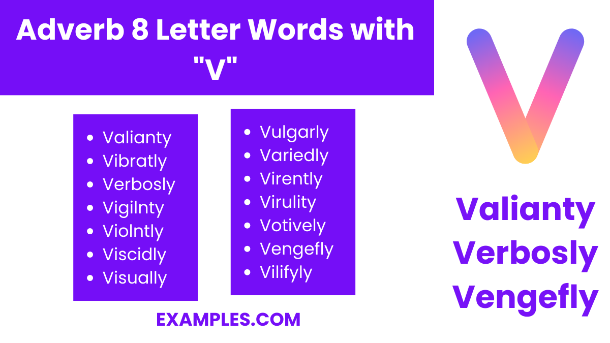 adverb 8 letter words with v