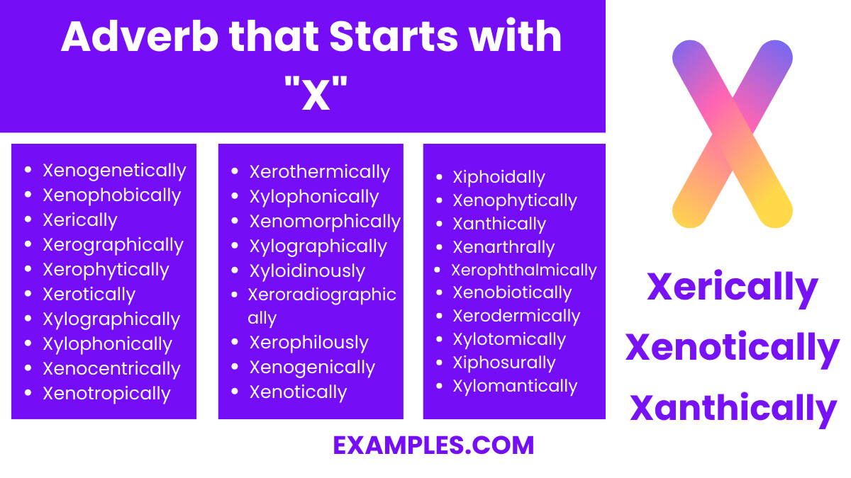 adverb that starts with x