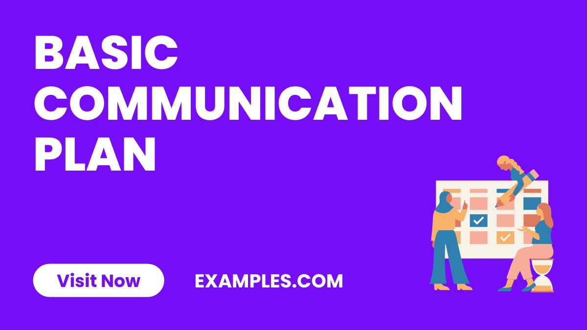 Basic Communication Plan