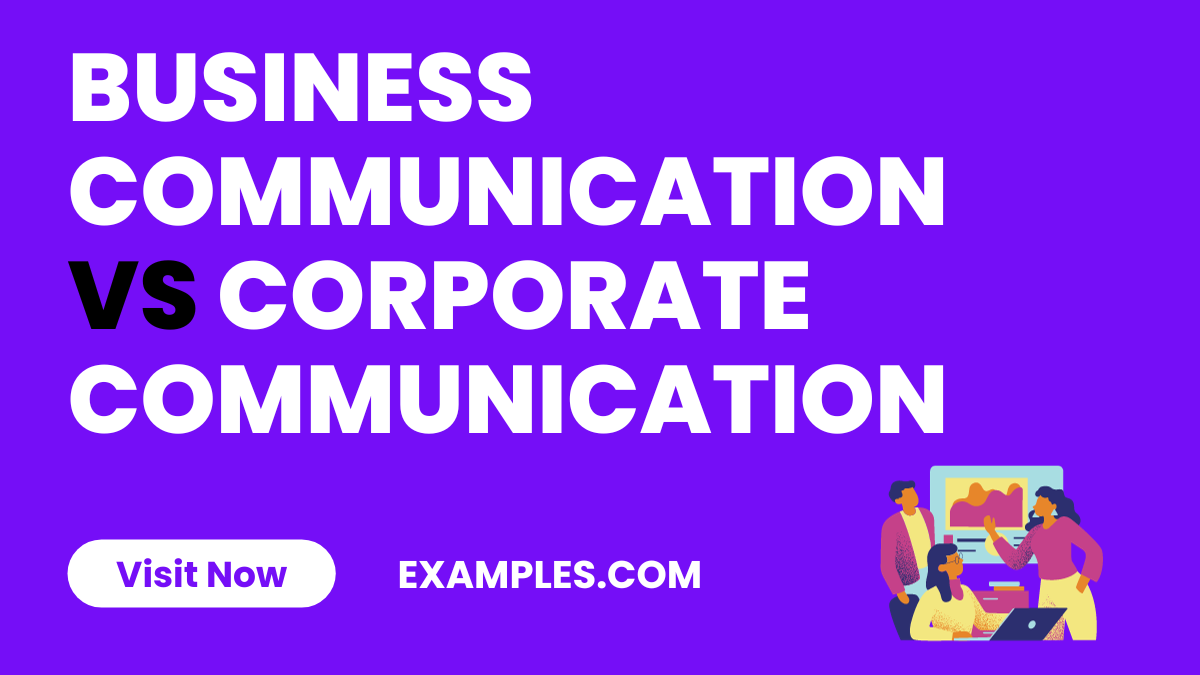 Business Communication vs Corporate Communication 1