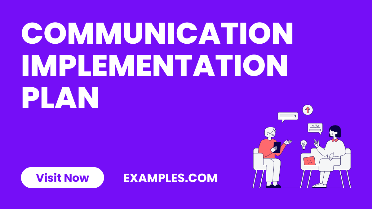 Communication Implementation Plan 1