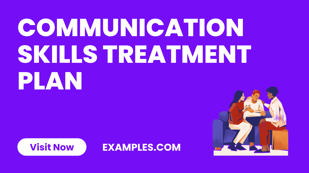 Communication Skill Treatment Plans