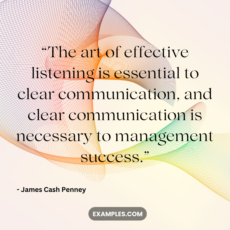 communication is key quotes by james cash penney