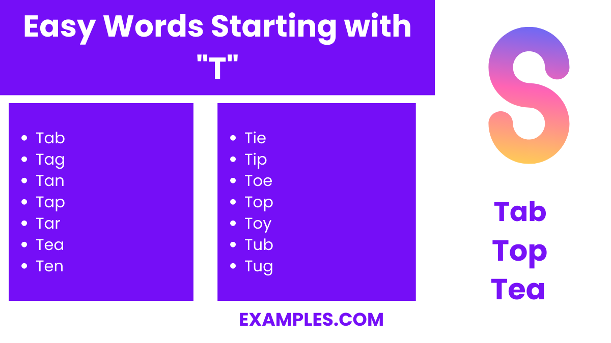 Wordstat T Words that Start with T - 450+ List, Meaning, PDF