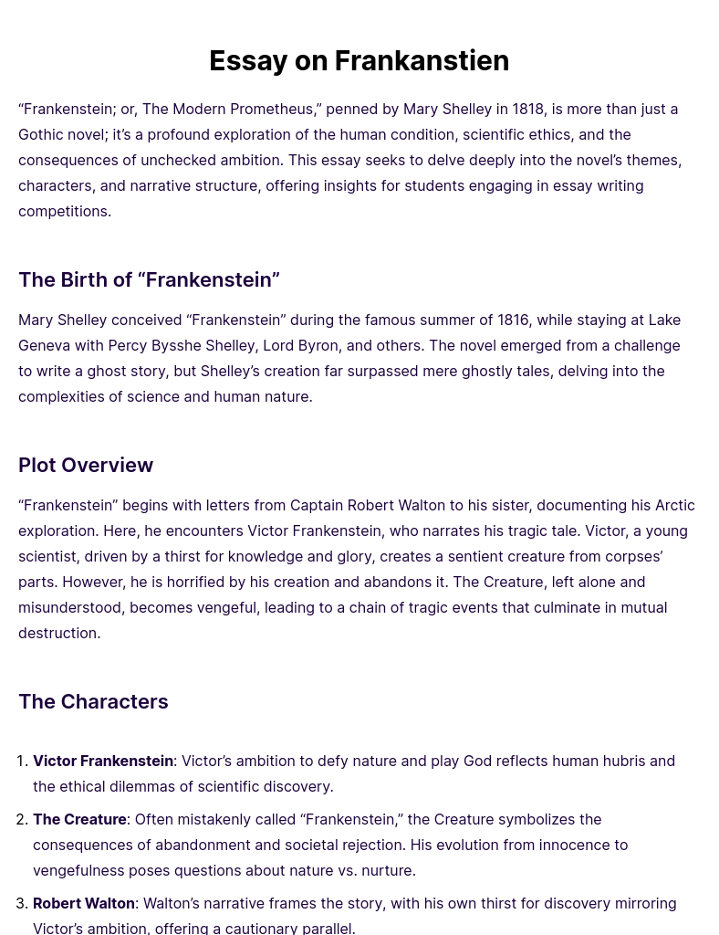 transitions examples for essays