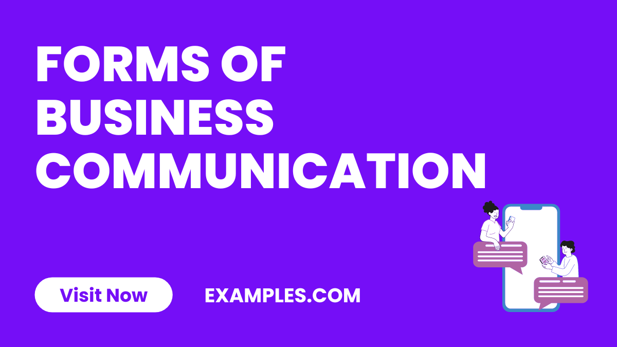 Forms of Business Communication