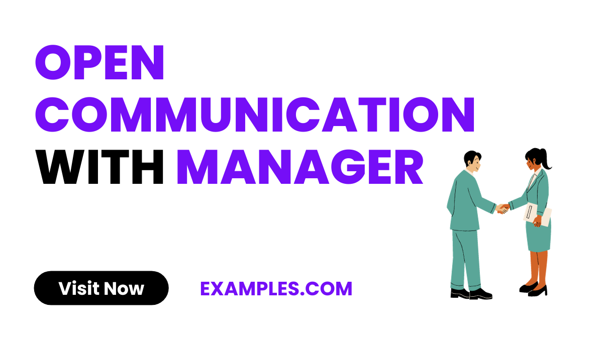 Open Communication with Manager