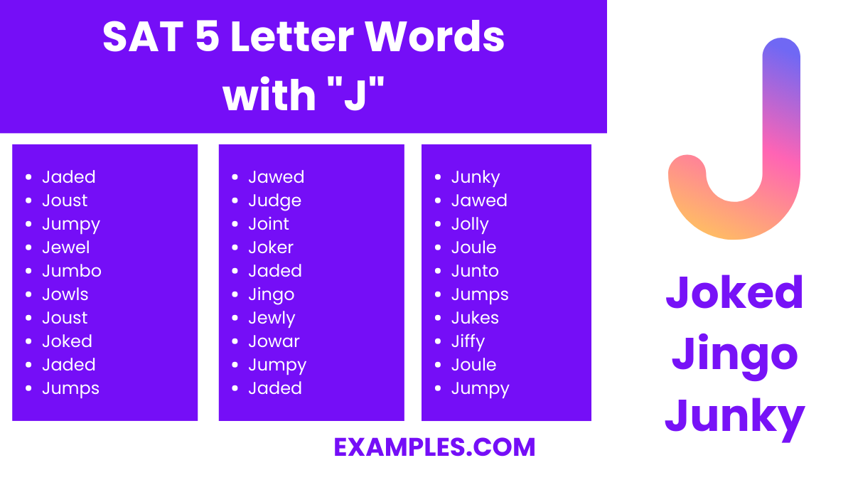 https://images.examples.com/wp-content/uploads/2024/01/SAT-5-Letter-Words-with-J.png