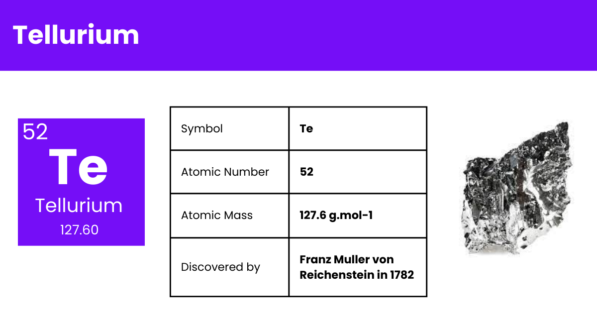 tellurium element information