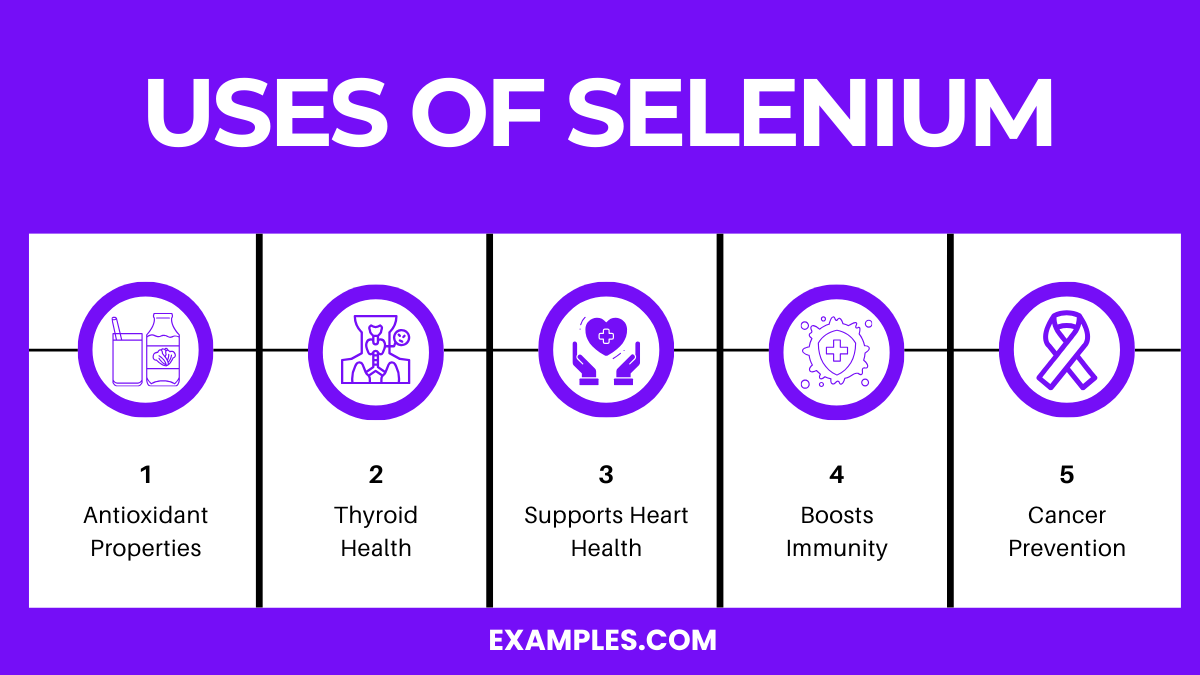 uses of selenium
