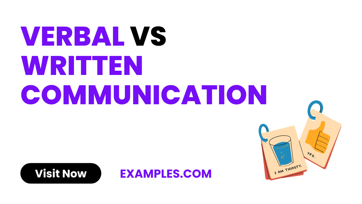 Verbal vs written Communication FI