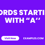 Words Starting with A featured image