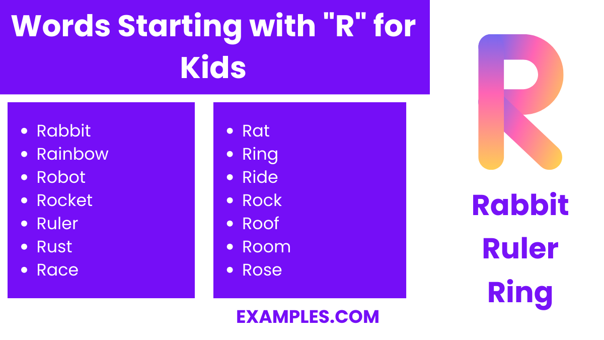 450 Words Starting With R List Meaning PDF Examples 450 Words Starting With R List Meaning PDF Examples