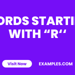 Words Starting with R iMAGE