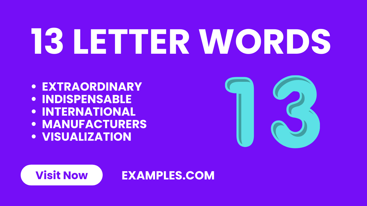 13 letter words 2