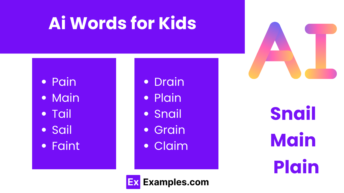 ai words for kids