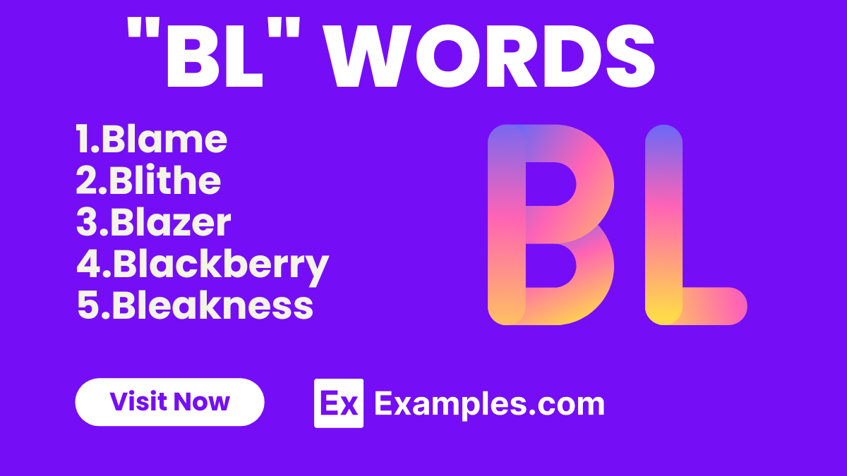 Bl Words 6
