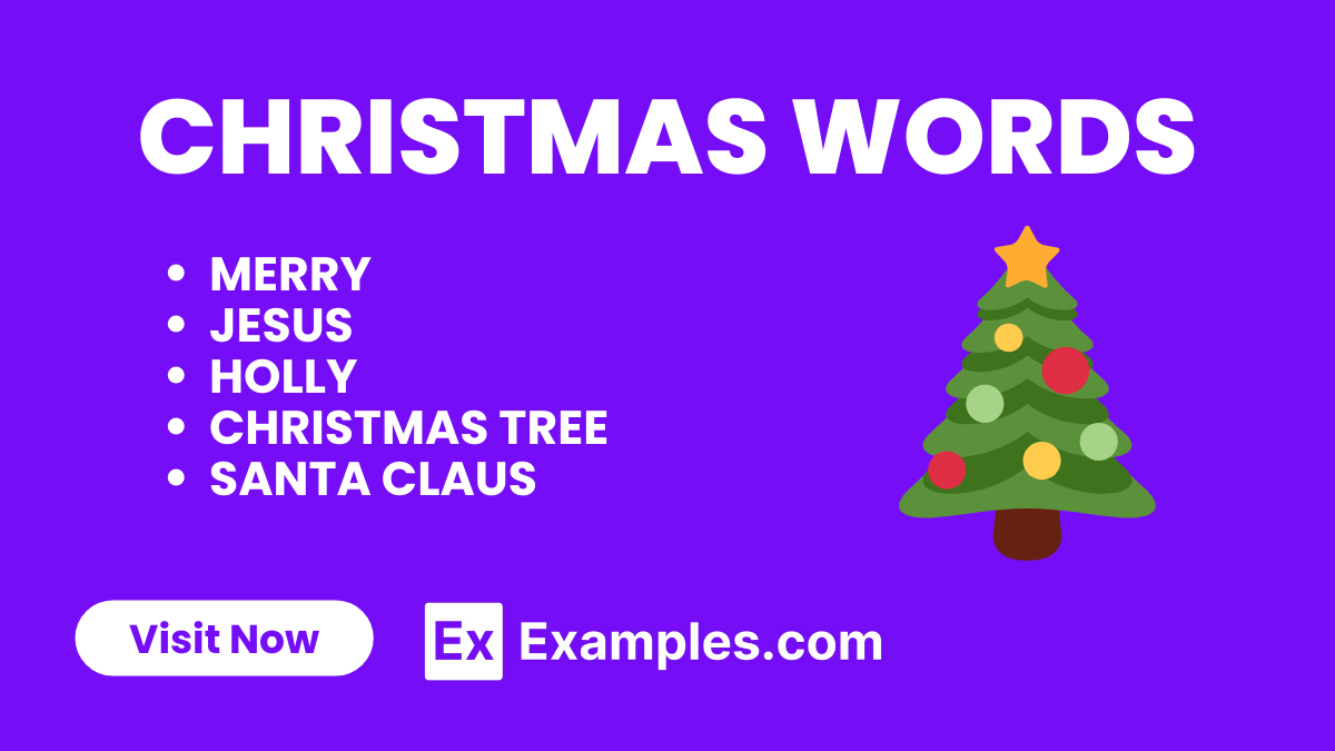 Christmas Words