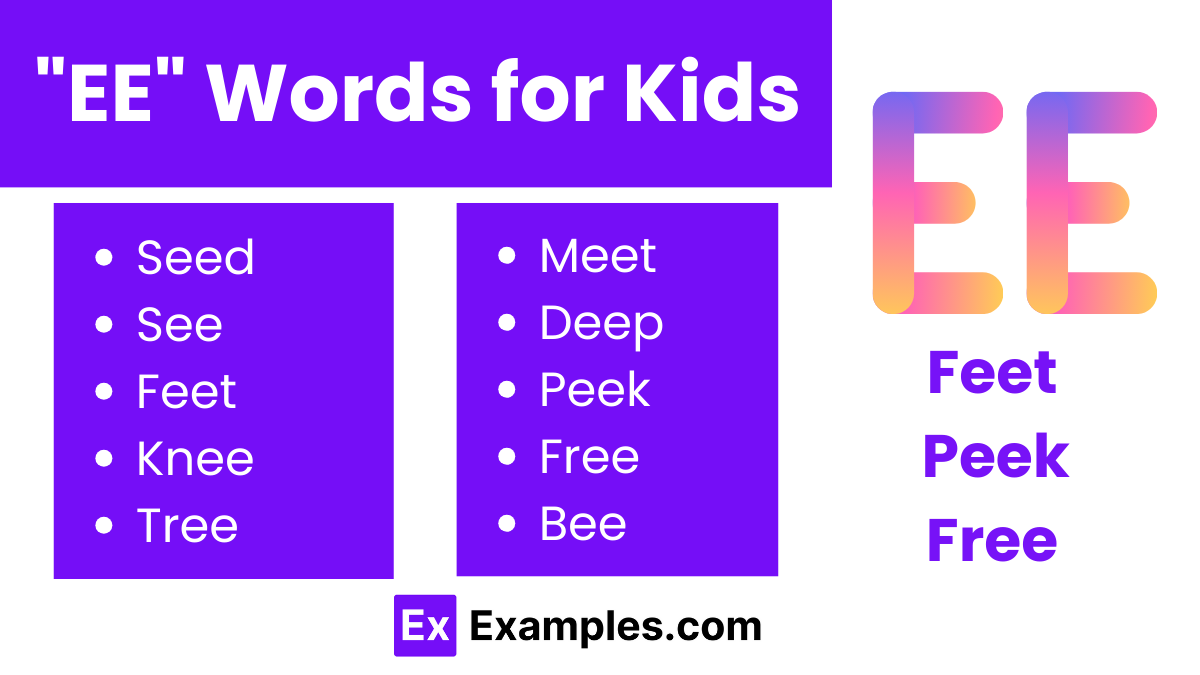 ee words for kids