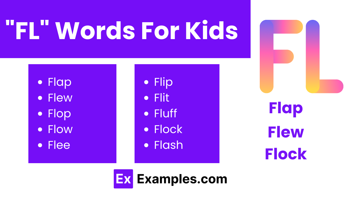 fl words for kids