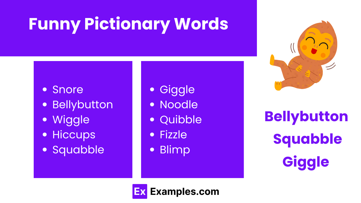 450+ Pictionary Words, Meaning, PDF