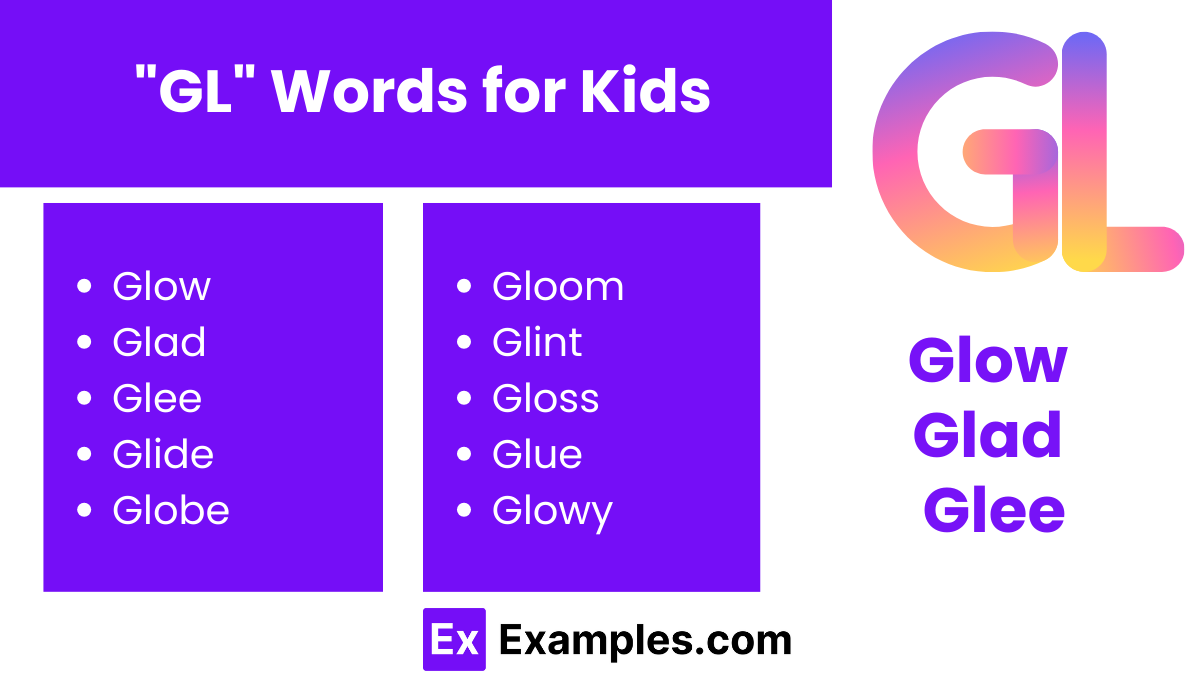 gl words for kids 1