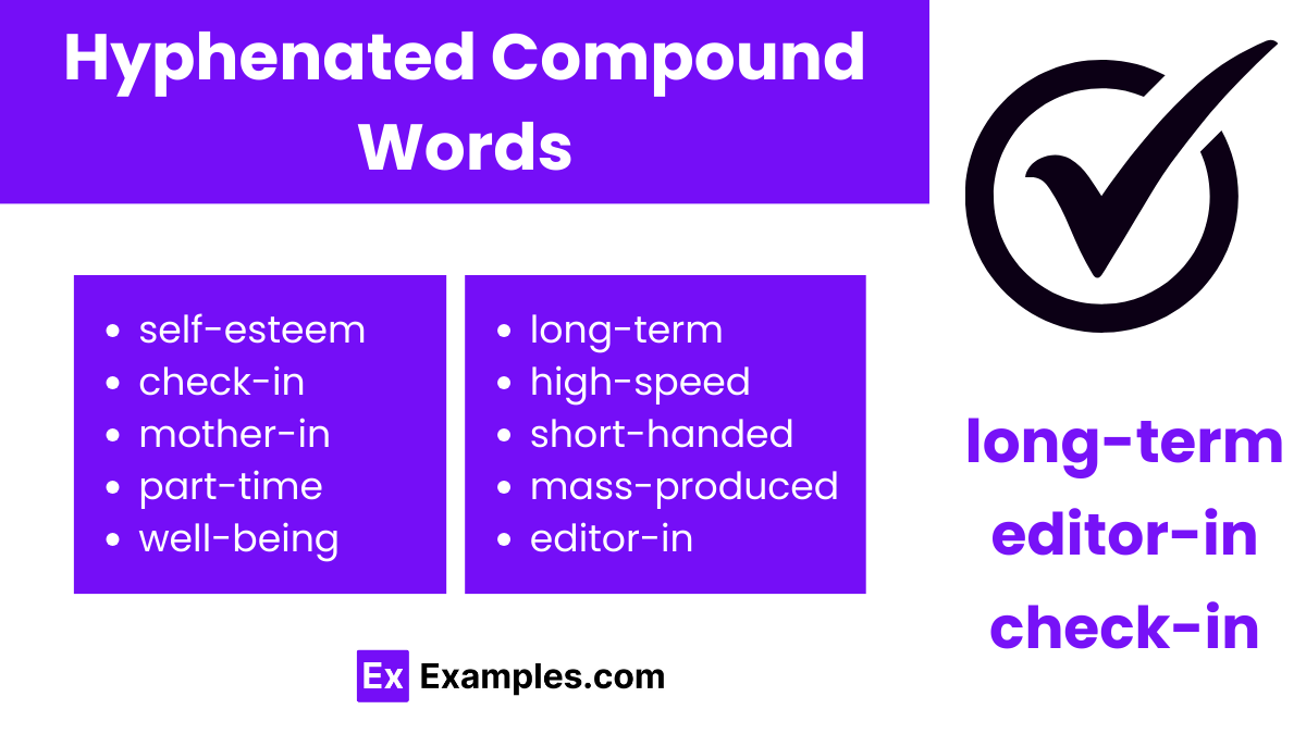 hyphenated compound words