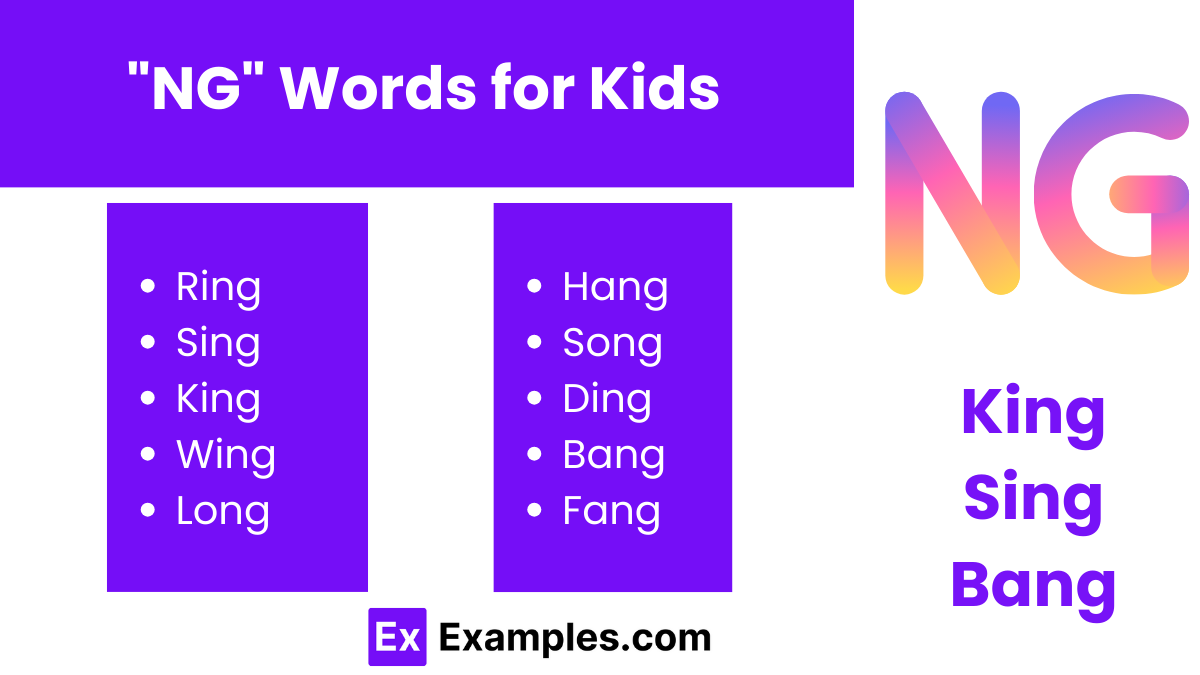ng words for kids
