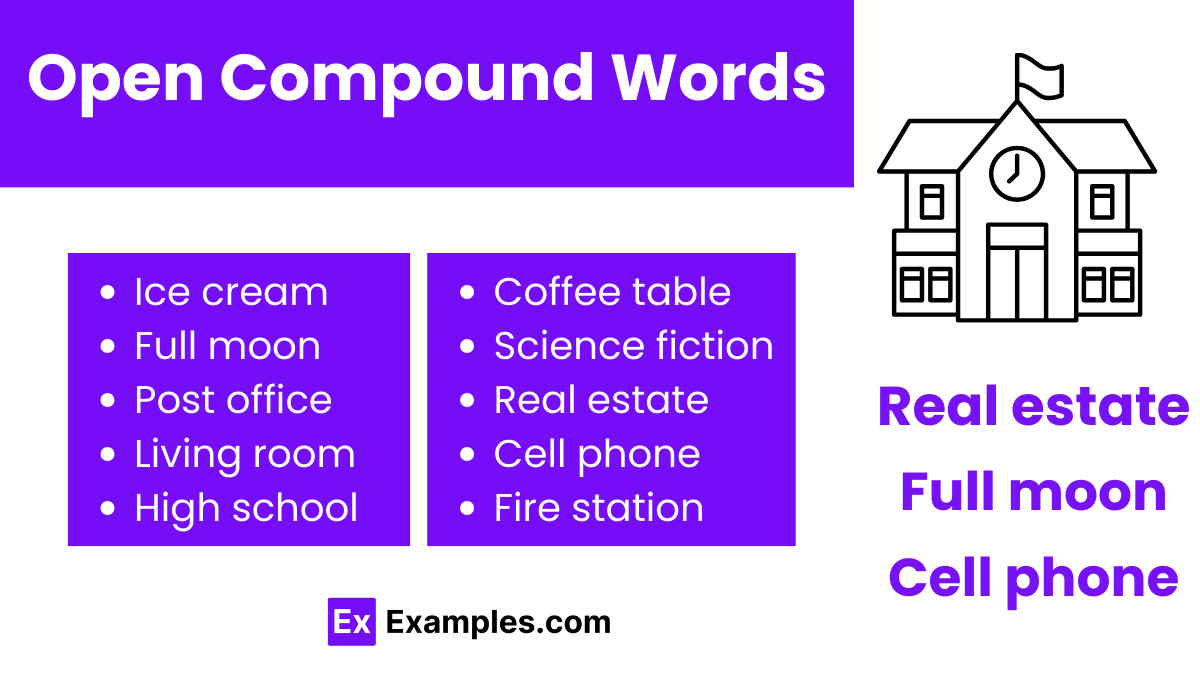 open compound words